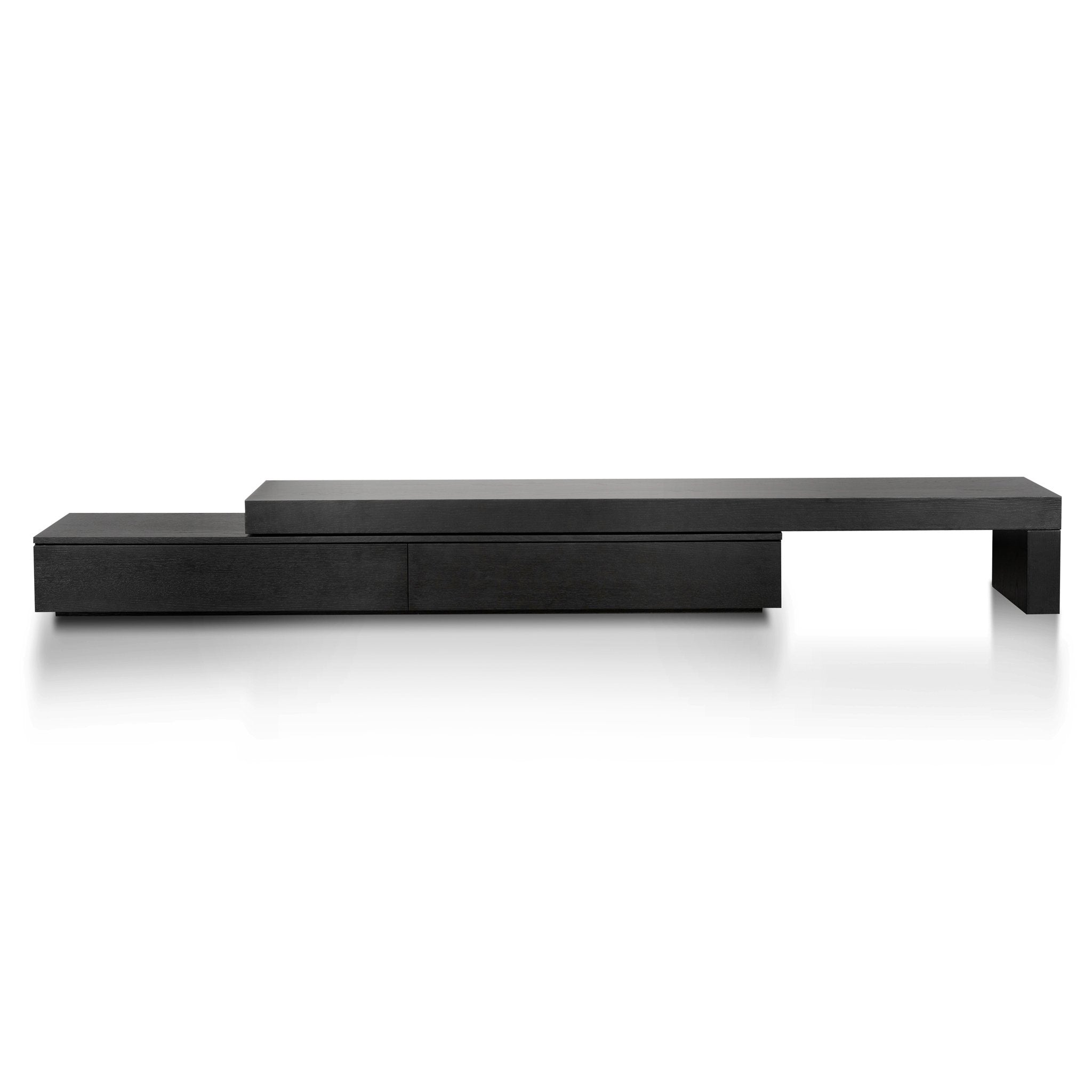 Kennedy Extendable TV Stand - Black Oak - TV Units