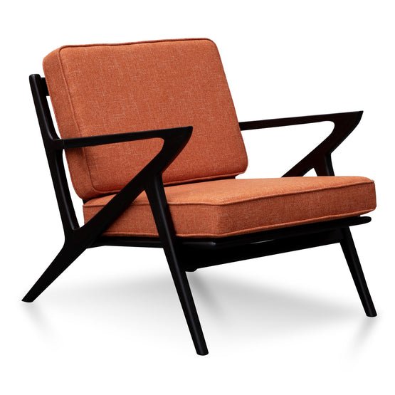 Kyle Armchair - Papaya Orange - Armchairs