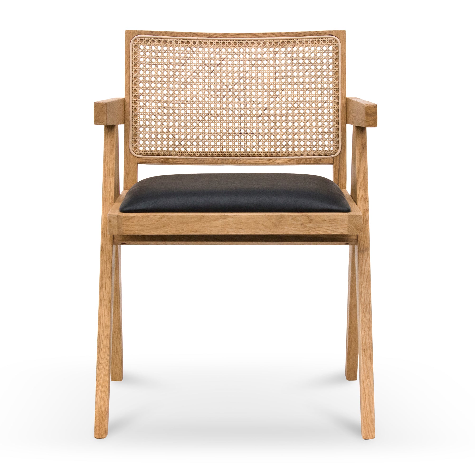 Leo Rattan Dining Chair - Natural - Dining Chairs