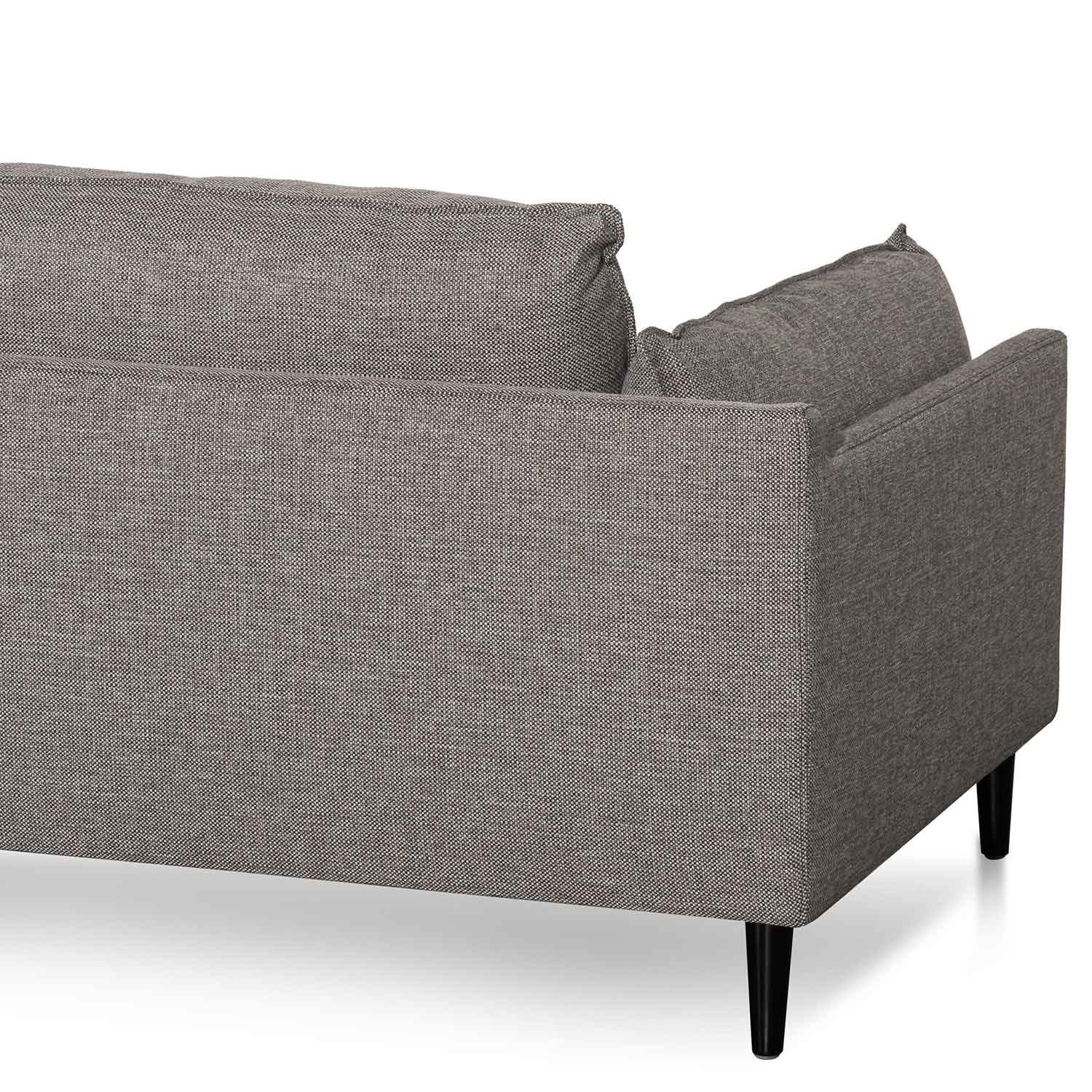 Lucio 4S Right Chaise Sofa - Graphite Grey - Sofas