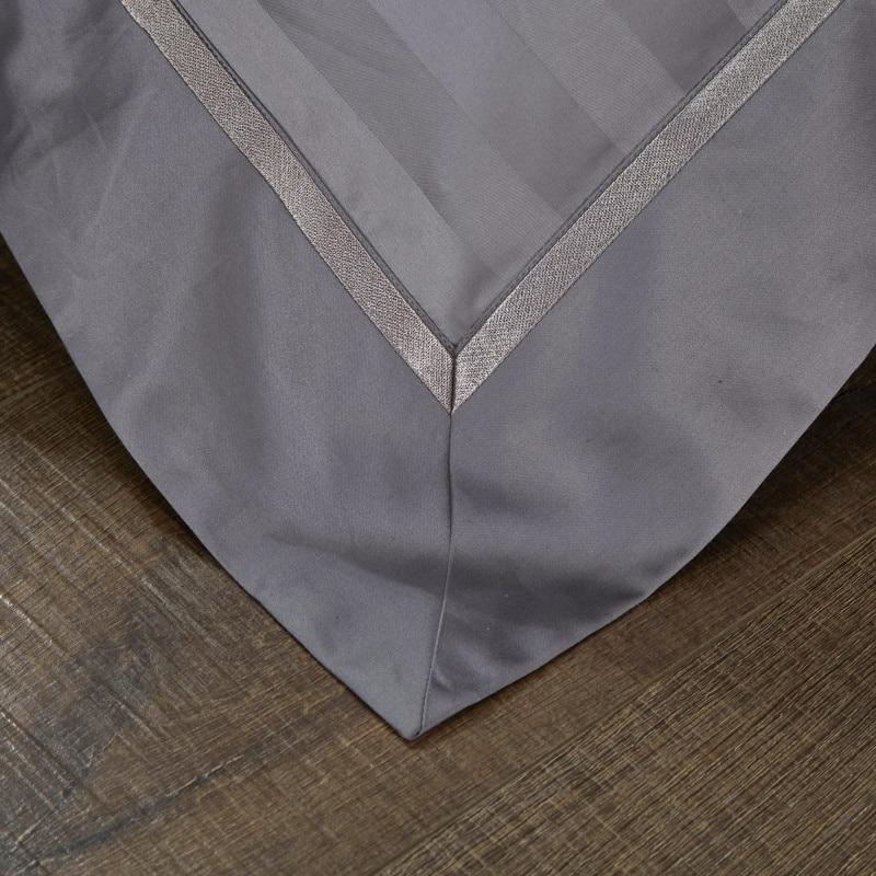 Luxurious 1200-Thread-Count Grey Duvet Cover Set (Egyptian Cotton) - Duvet Covers