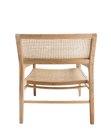 Marcel Teak Rattan Armchair - Natural - Armchairs