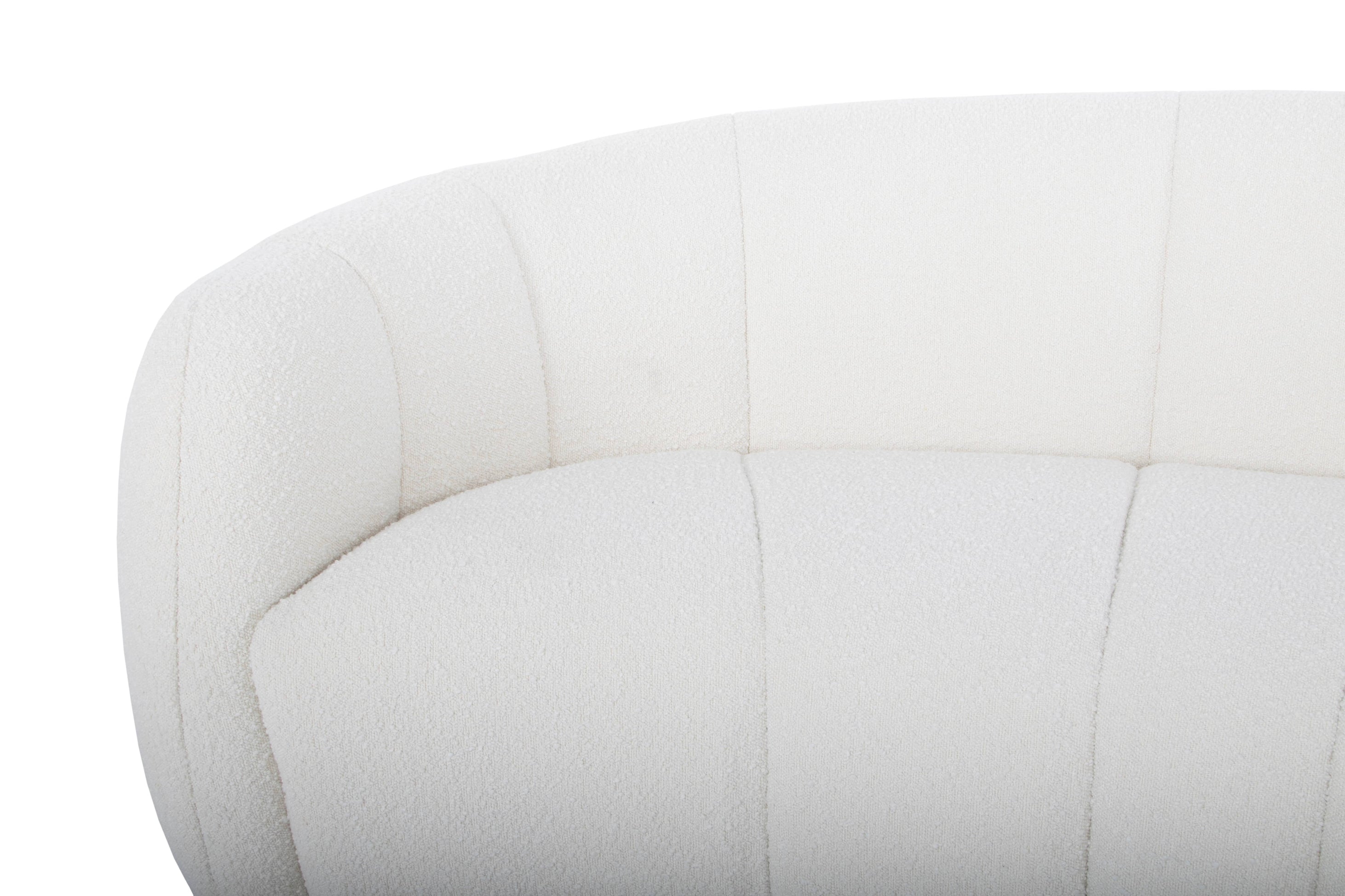 Marianne 3S Sofa - White Boucle - Sofas