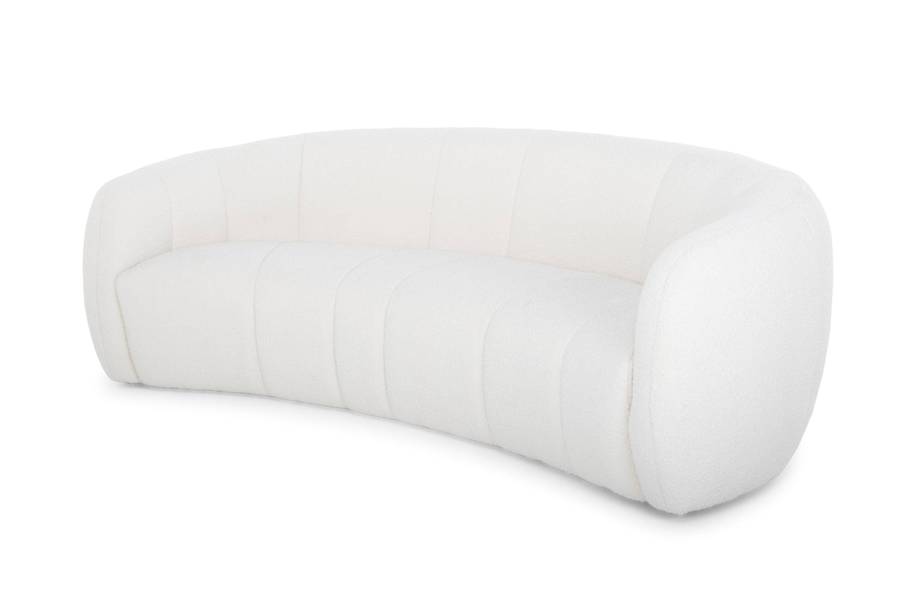 Marianne 3S Sofa - White Boucle - Sofas