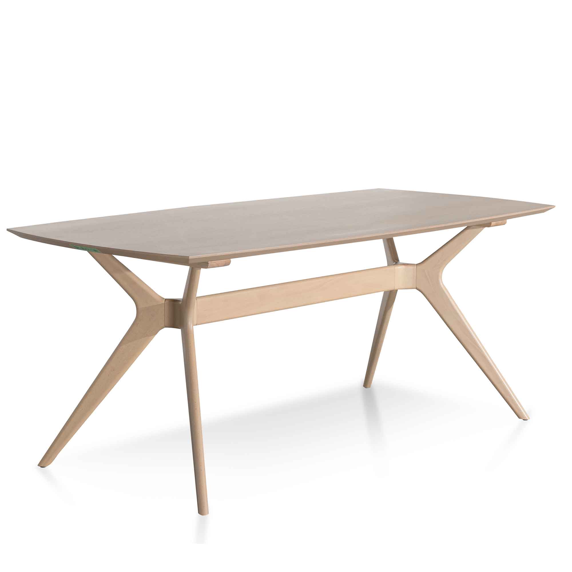 Maya 1.85m Dining Table - Pale Oak - Dining Tables