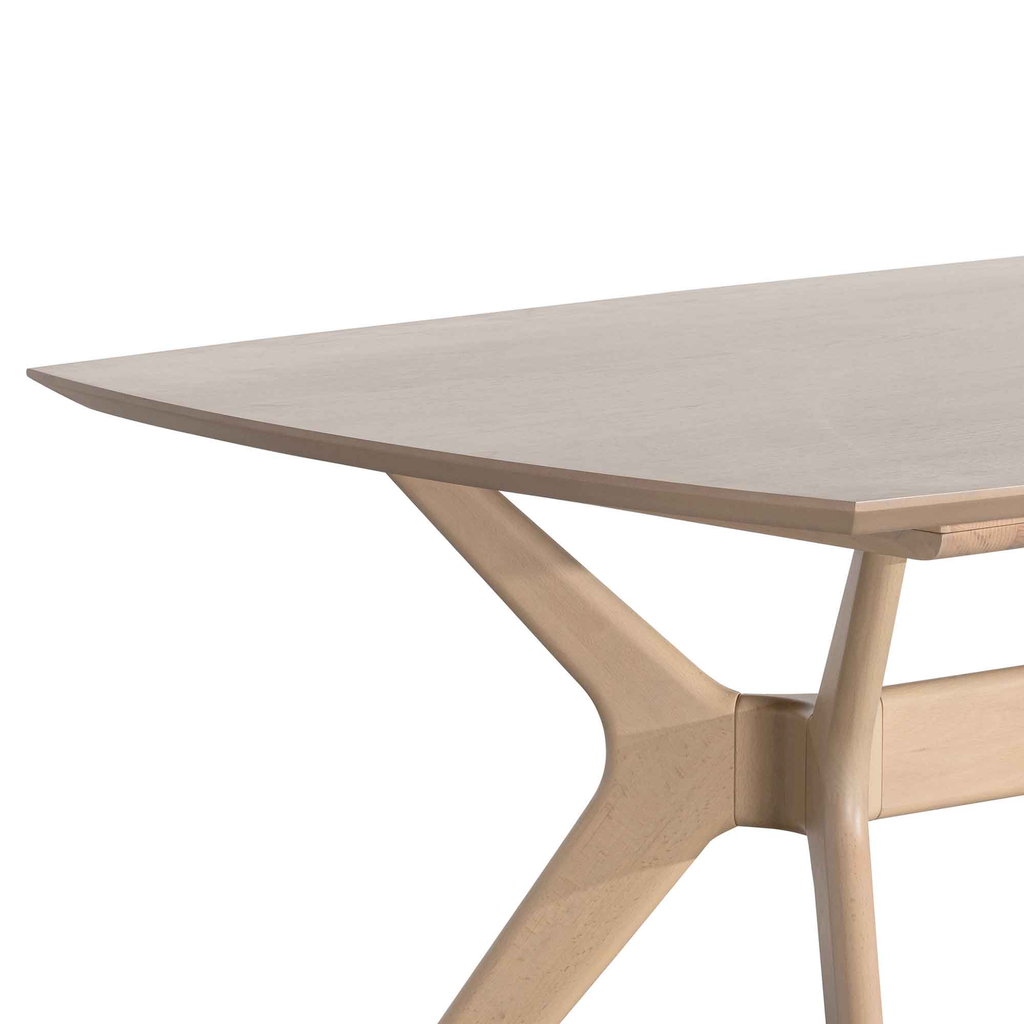 Maya 1.85m Dining Table - Pale Oak - Dining Tables