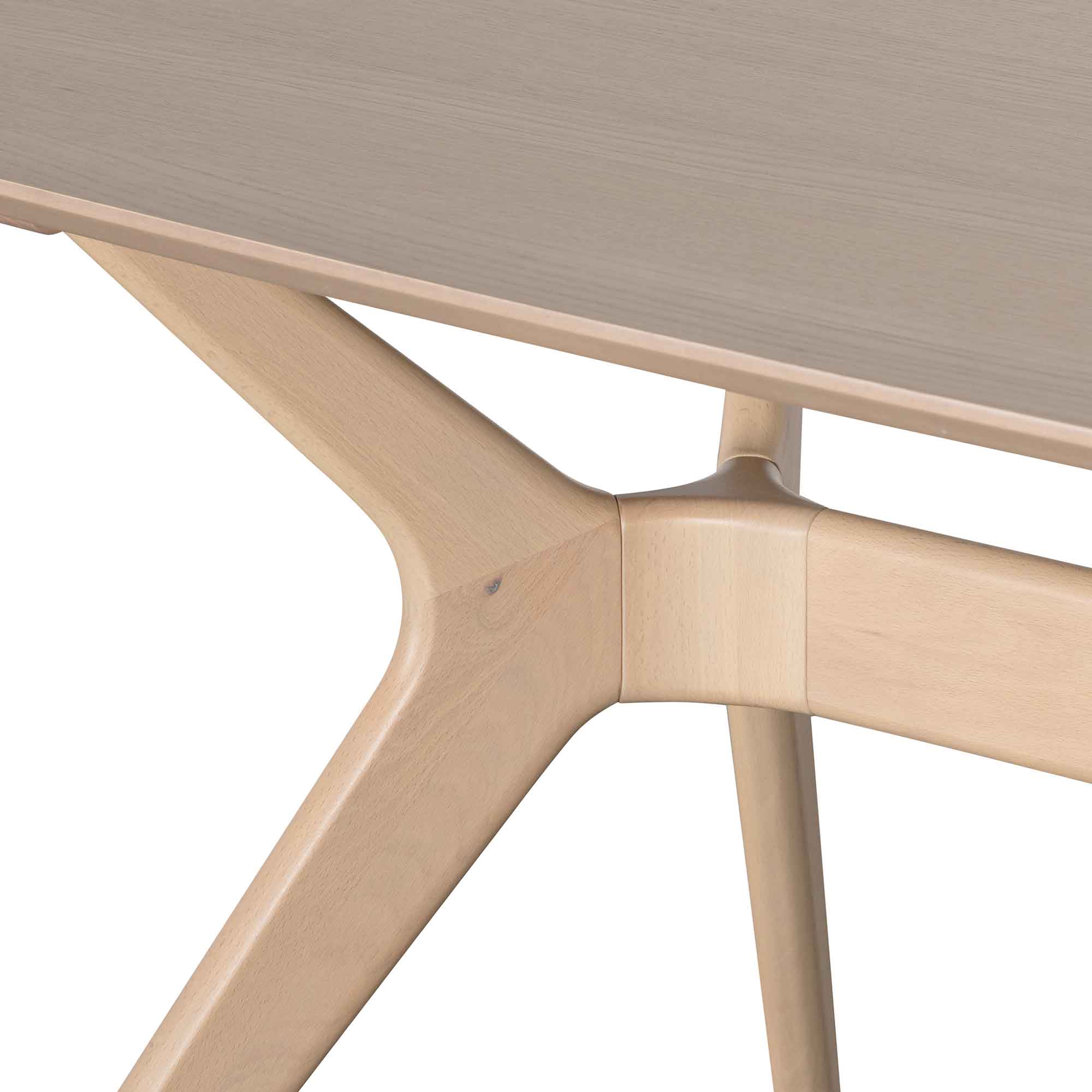 Maya 1.85m Dining Table - Pale Oak - Dining Tables