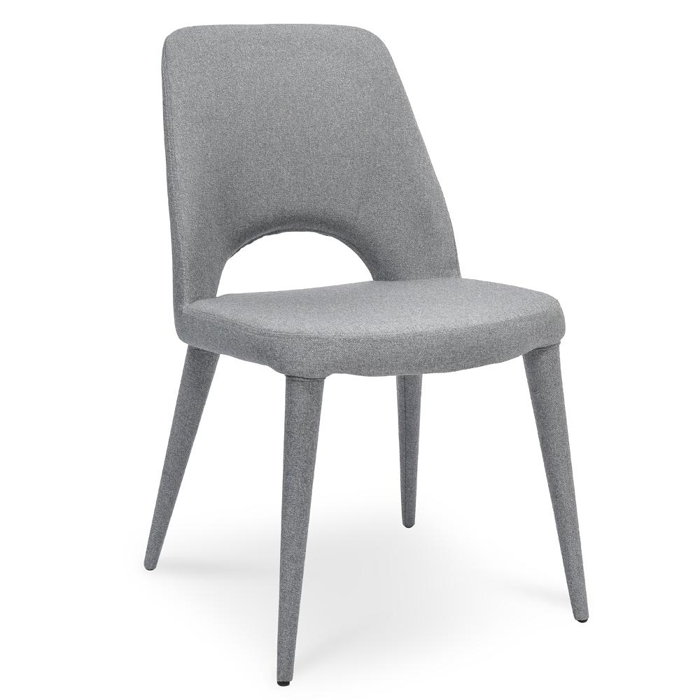 Mia Fabric Dining Chair - Coin Grey - Dining Chairs