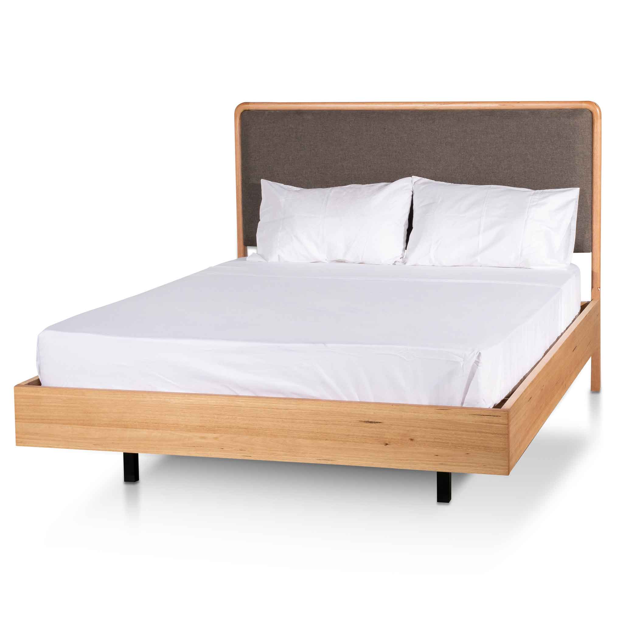 Milo King Bed Frame - Messmate - Beds