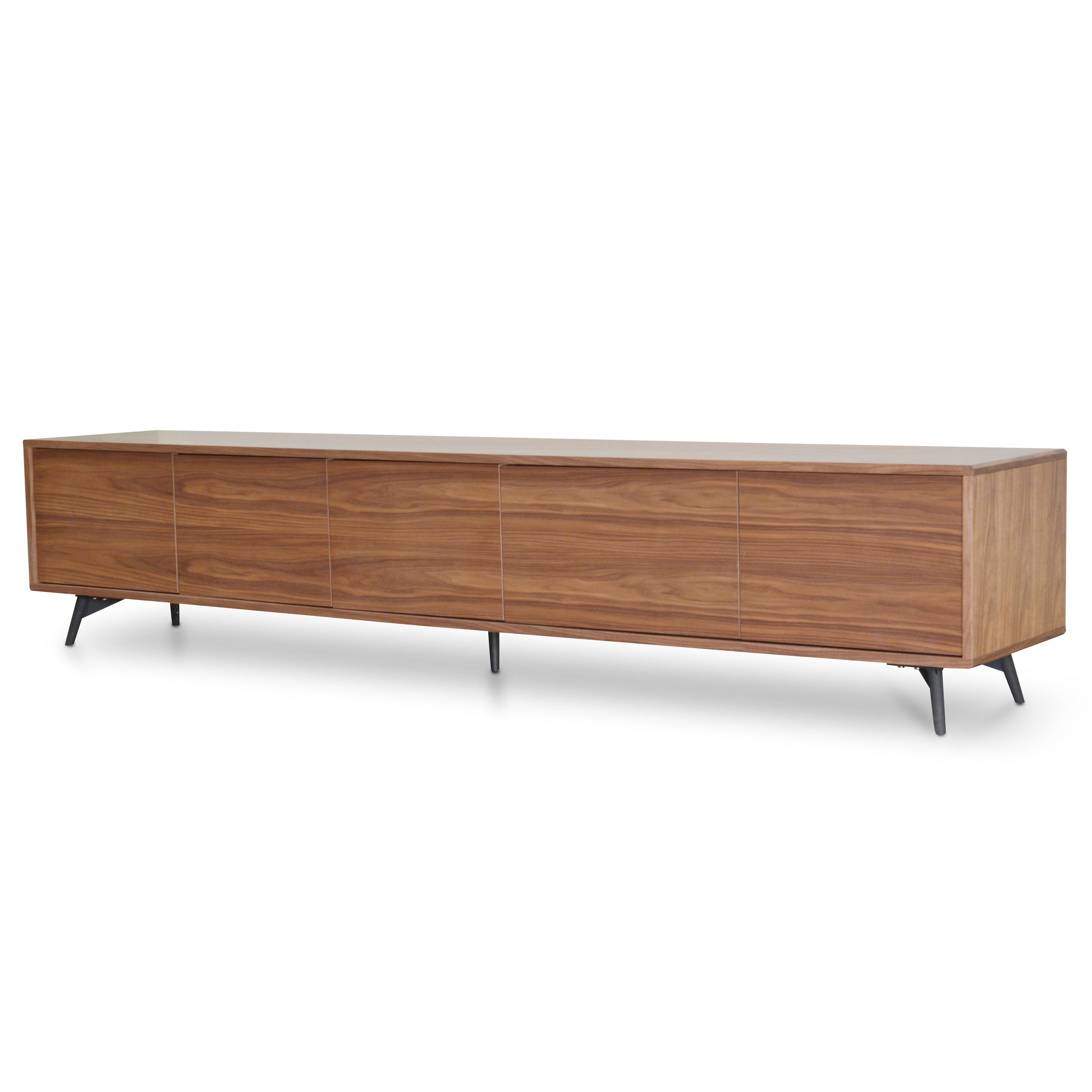 Nelson Wooden TV Stand - Walnut - TV Units