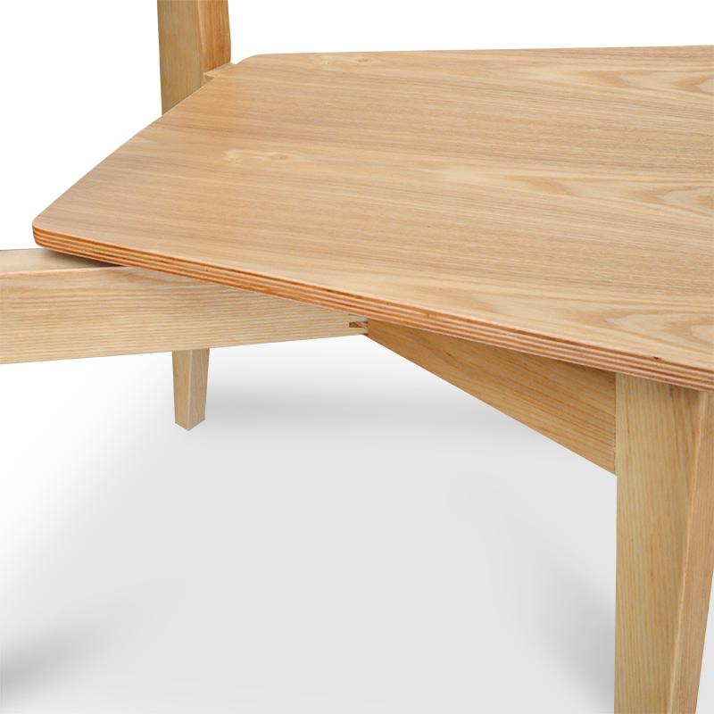 Noah Wood Dining Chair - Natural - Dining Chairs