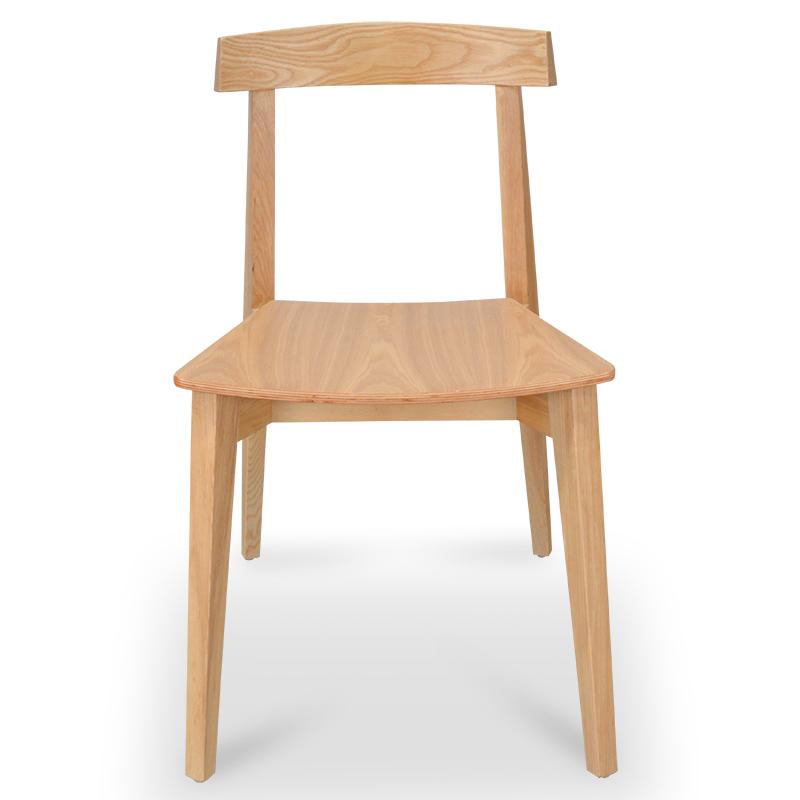 Noah Wood Dining Chair - Natural - Dining Chairs