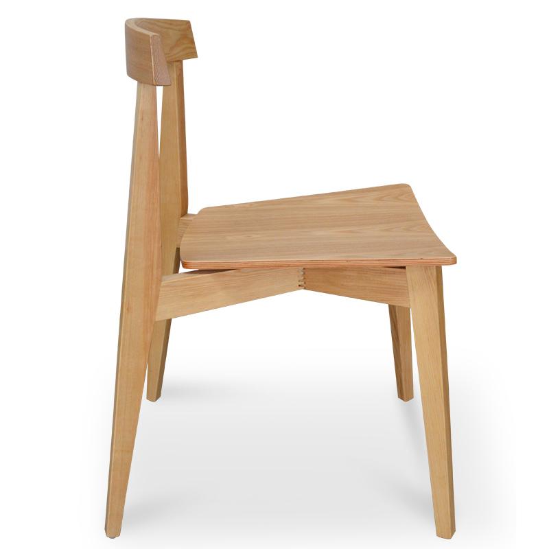 Noah Wood Dining Chair - Natural - Dining Chairs