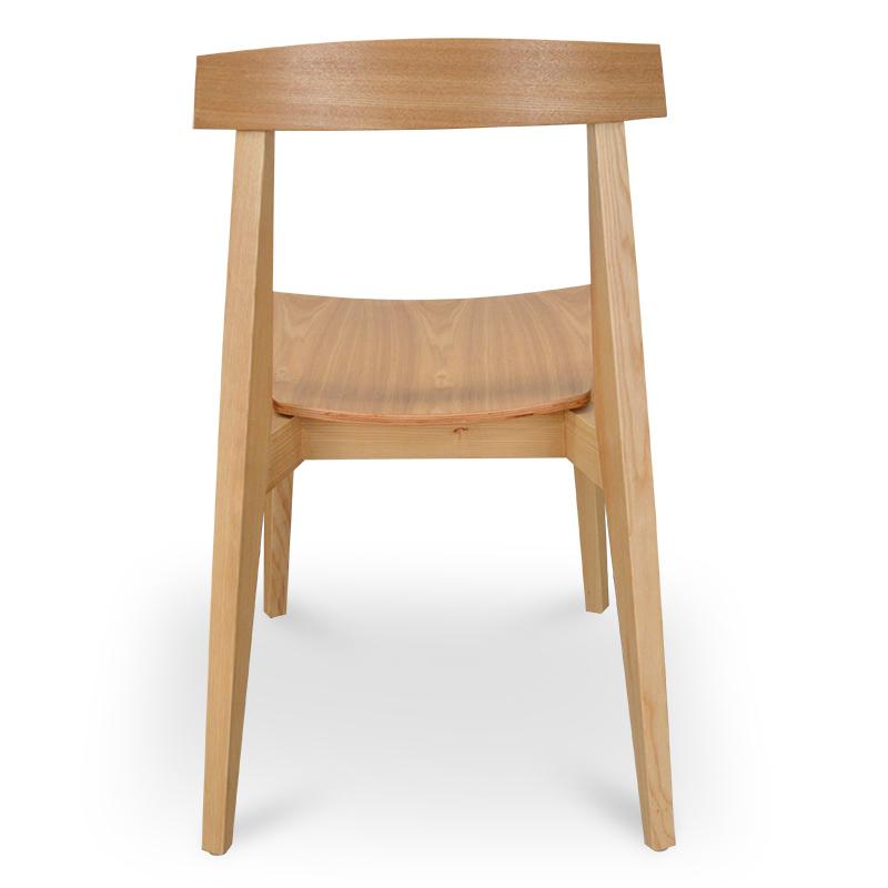 Noah Wood Dining Chair - Natural - Dining Chairs