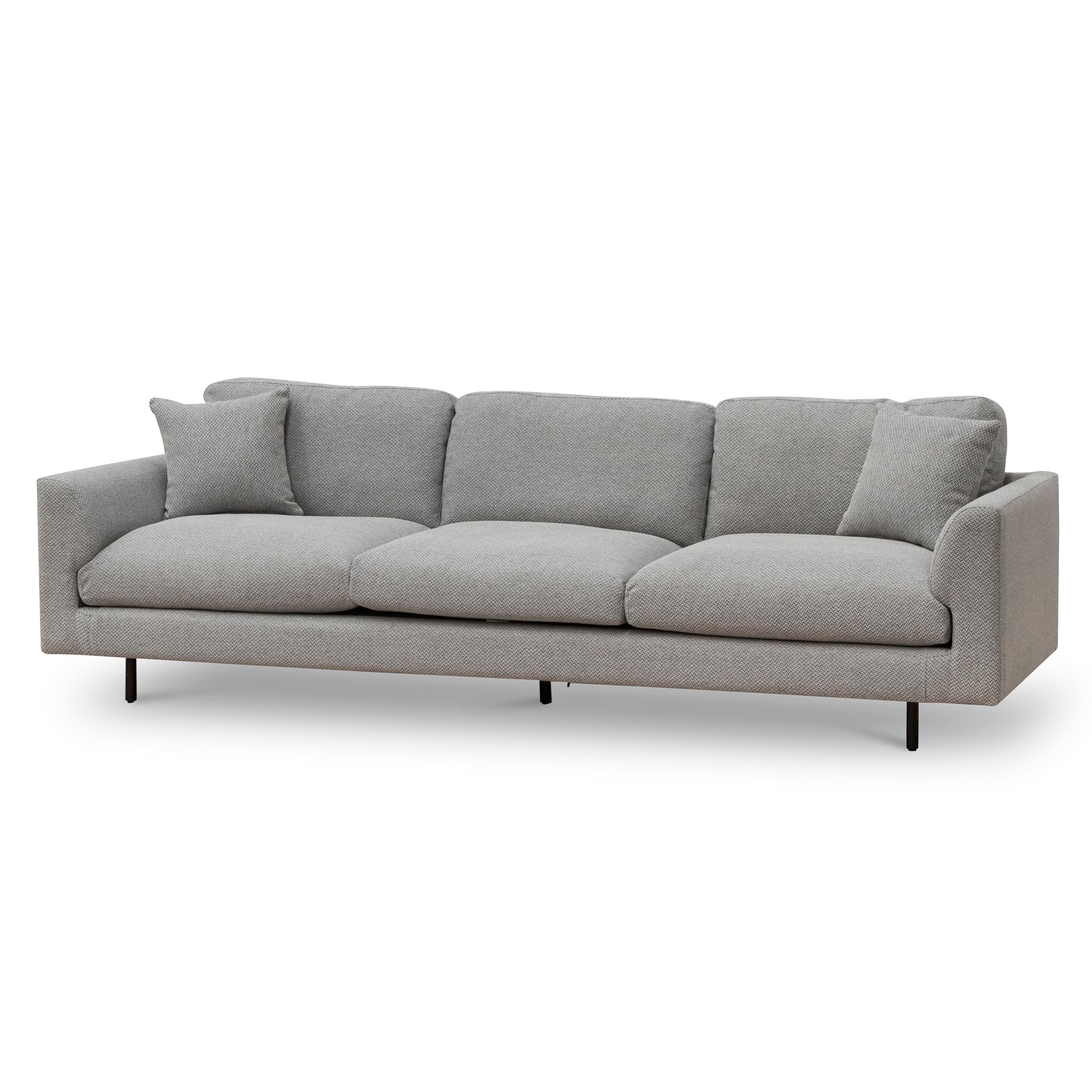 Oscar 4S Sofa - Grey - Sofas