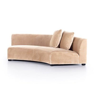 Rome Sectional / Premium Velvet - Sofas