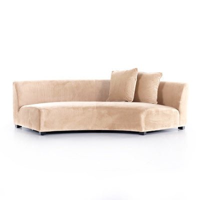 Rome Sectional / Premium Velvet - Sofas