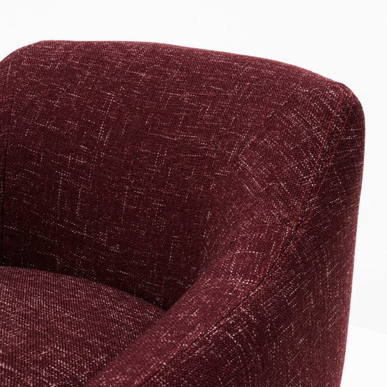 Russell Armchair - Sangria Red - Armchairs