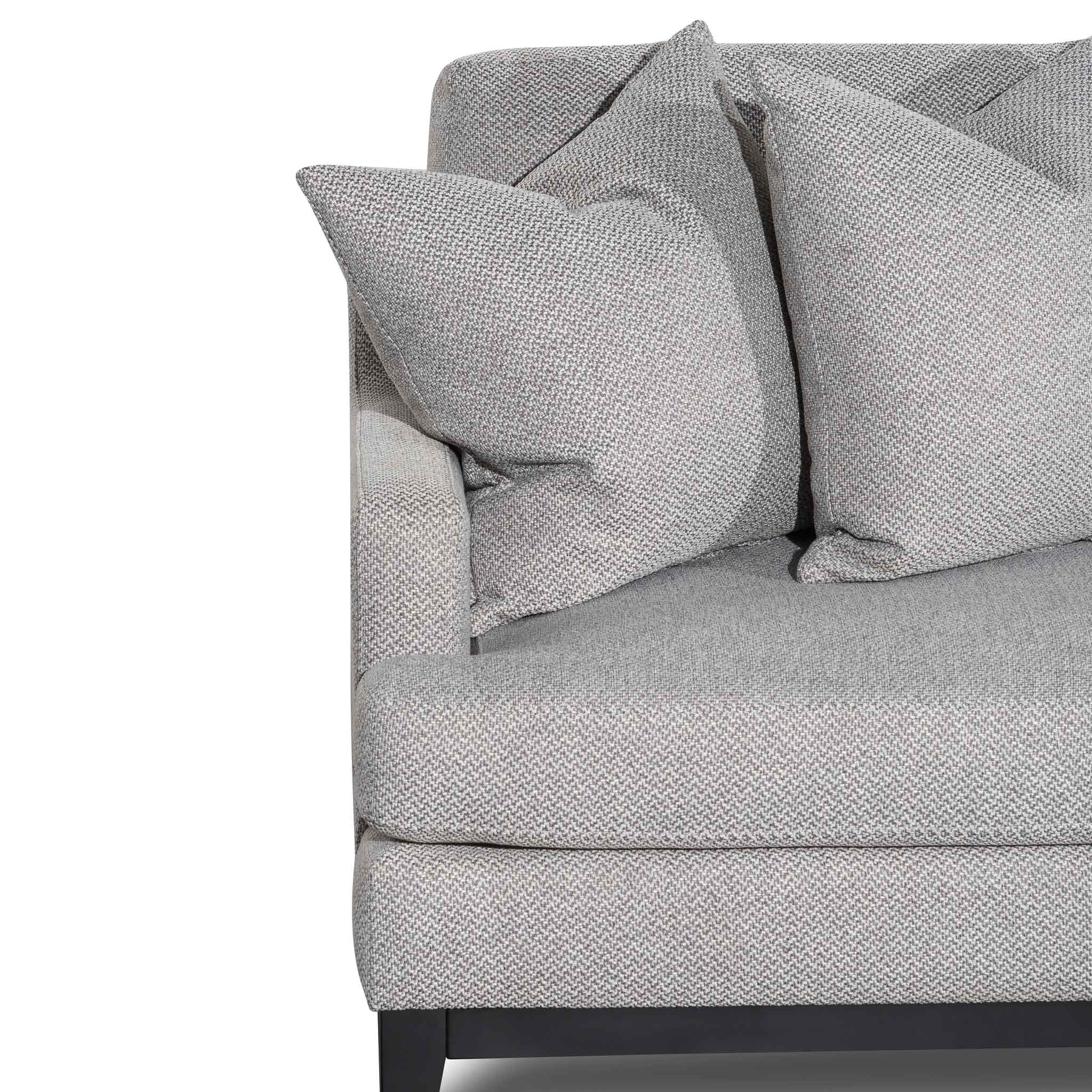 Sofia 3S Right Chaise Sofa - Granite Grey - Sofas