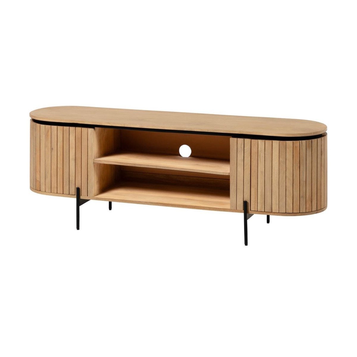 Stella Entertainment Unit - Natural Oak - TV Units