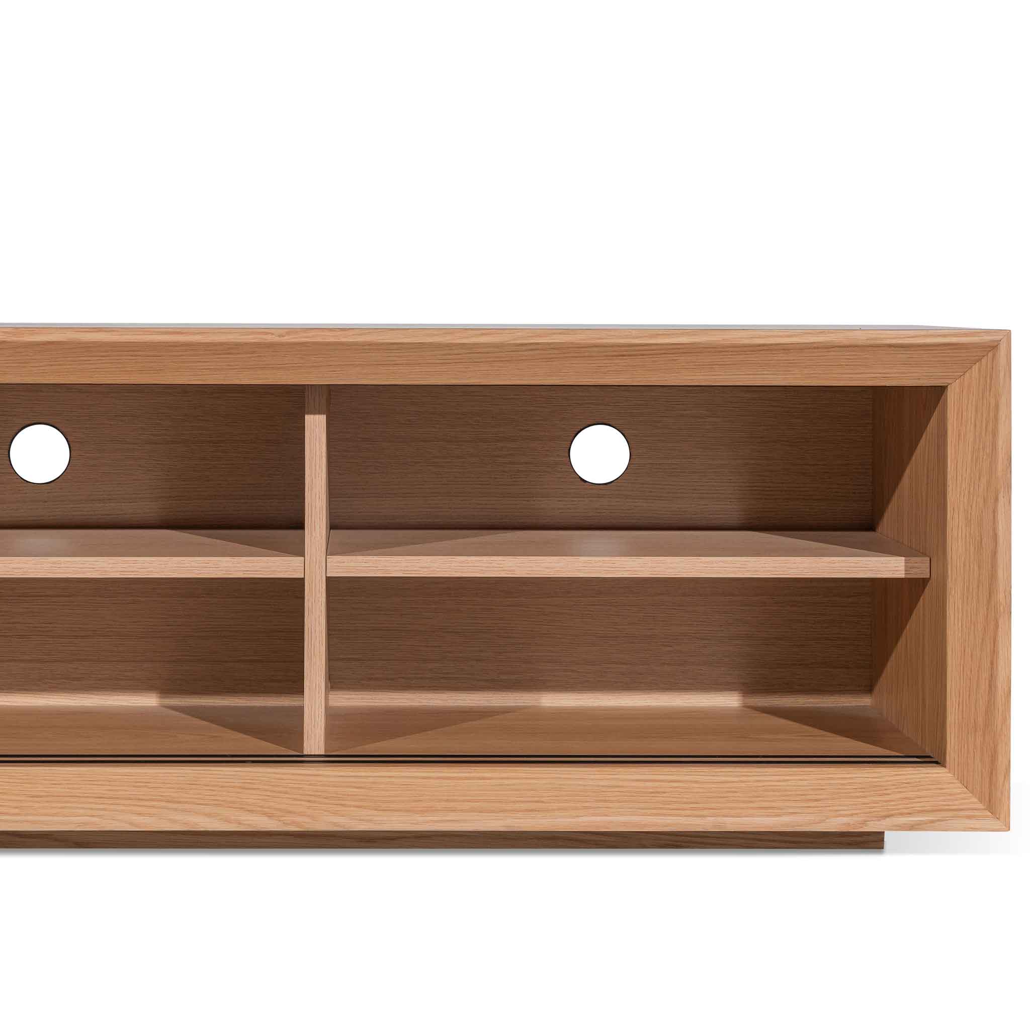 Talia Rattan Doors TV Entertainment Unit - Natural - TV Units