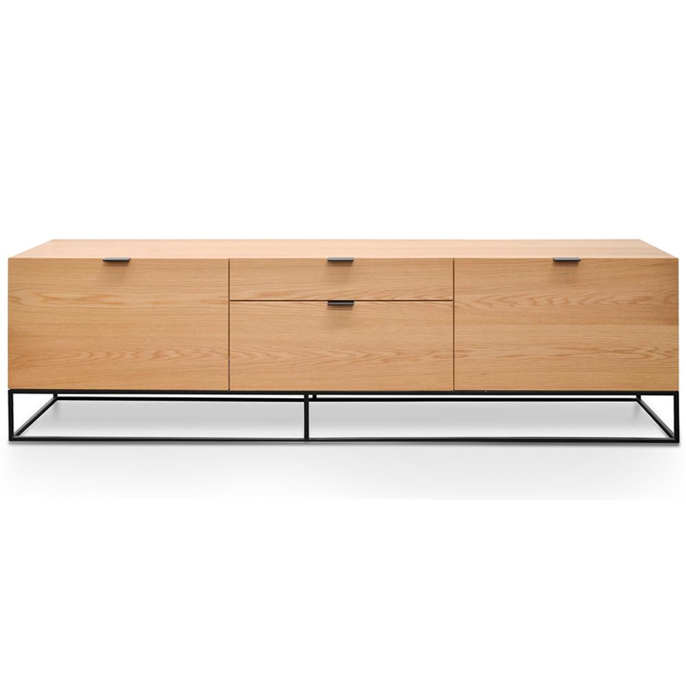 Thalia Entertainment TV Unit - Natural Oak - TV Units