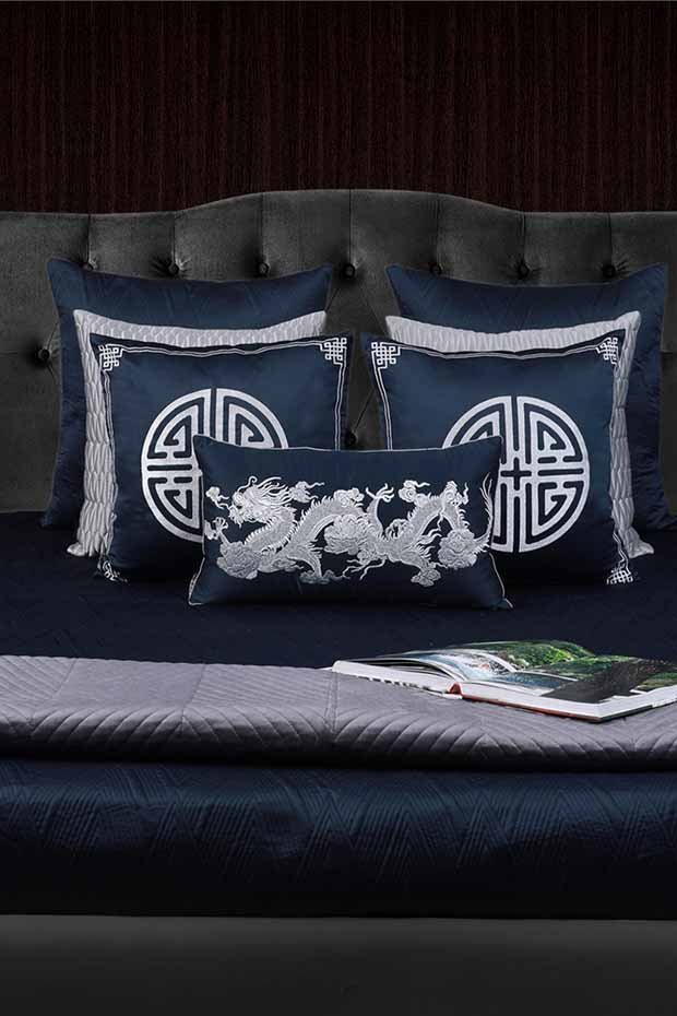 Tian Dragon Pillow Cover - Pillow Covers