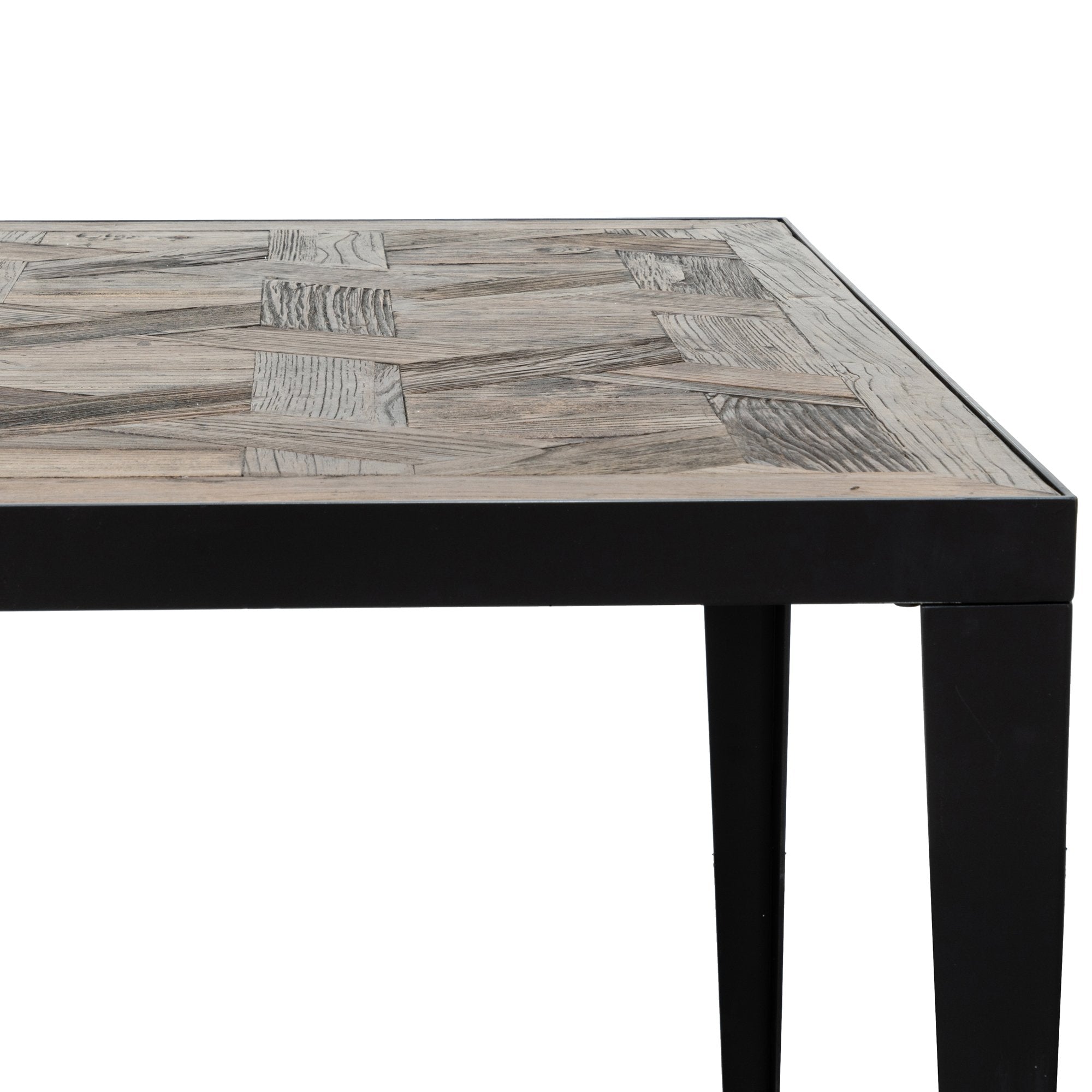 Zaydan Wooden Dining Table - Dark Natural - Dining Tables