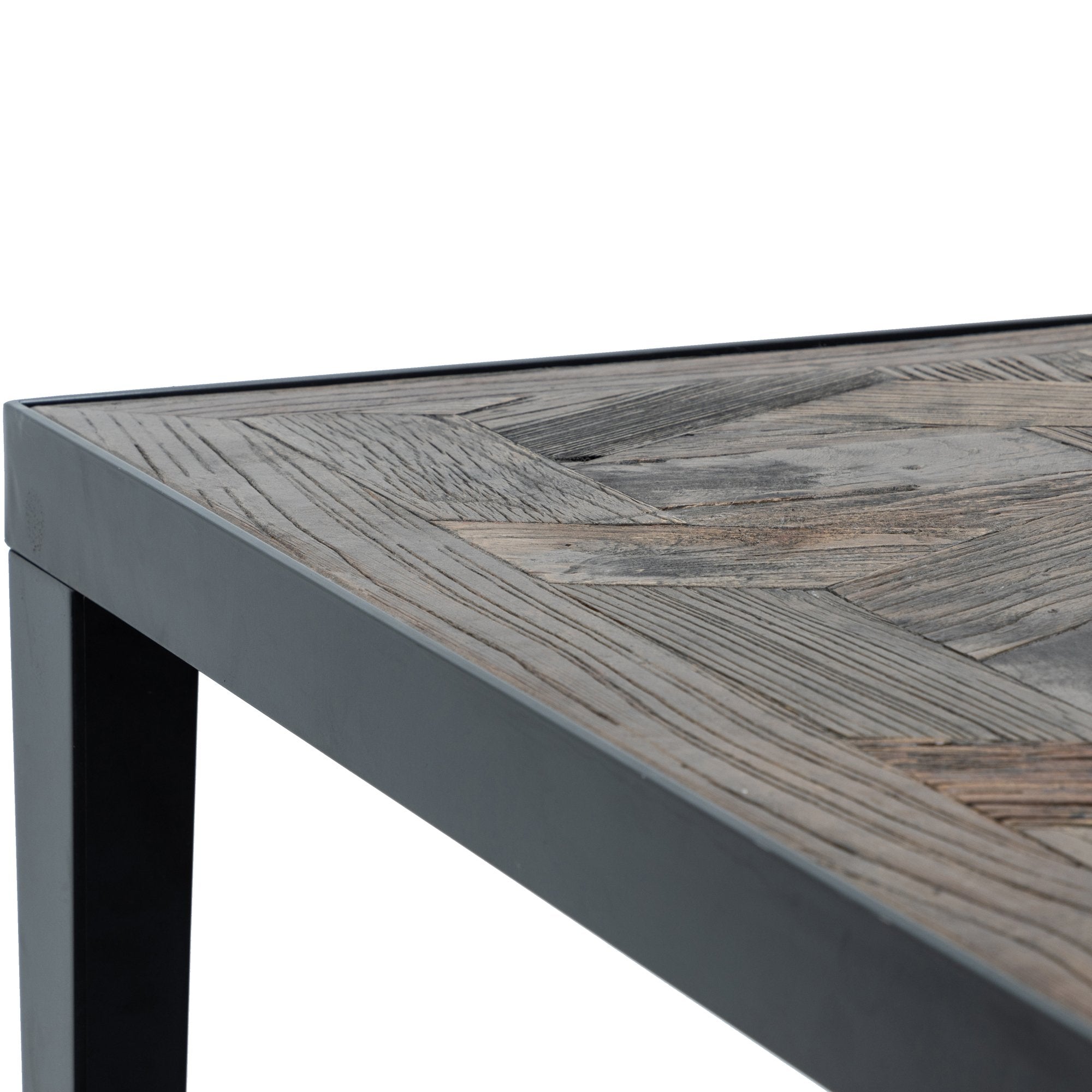 Zaydan Wooden Dining Table - Dark Natural - Dining Tables